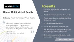 Kantar Retail develops Virtual Reality (VR) solutions that enable their retailer and manufacturer clients to research and design retail experiences to meet the needs of shoppers and keep up with the constantly changing retail landscape. Retail design and research in virtual reality drives time to market and more effective collaboration, and is faster, more economical and confidential than prototyping in physical stores. They work with retailers such as Walmart, Target and Marks & Spencer. They also work with global consumer goods businesses including Kimberly-Clark, Unilever & GSK.