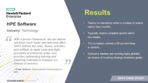 Created as a result of the split of Hewlett Packard into two companies in late 2015, the newly formed Hewlett Packard Enterprise (HPE) helps organizations adapt to modern digital demands – to create secure, cloud-enabled, mobile-friendly infrastructures. HPE Software, one of four divisions within HPE, drives a significant percentage of the company’s overall profit.